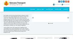 Desktop Screenshot of kencanatransport.com